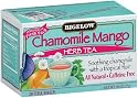 Bigelow Chamomile Mango Herbal Tea, 20-Count Boxes (Pack of 6)