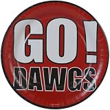 NCAA Georgia Bulldogs 8-Pack Slogan Dinner Plates