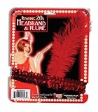 Red Flapper Headpiece - Adult Std.