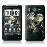 Three Wolf Moon Design Protector Skin Decal Sticker for HTC 