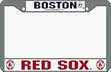 Boston Red Sox Chrome Metal License Plate Frame