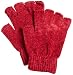 Rampage Junior's Solid Chenille Pop Top Glove,Brown,One Size