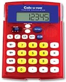 Learning Resources Calc-U-Vue Talking Calculator, Set of 10 - LER0012