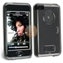 eForCity Smoke Clip-on Hard Crystal Case w/ Belt Clip & Lanyard for Apple iPod Touch
