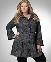 Alfani Plus Size Sweater Coat, Long Sleeve Tiered