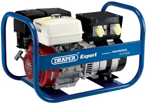 Draper 43729 7.5KVA PET.GENERATOR (HONDA)