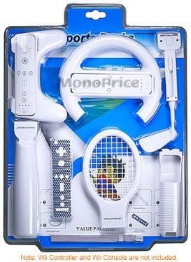 8 in 1 Sports Accessory Pack for Wii