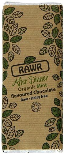 (4 PACK) - Rawr Chocolate - Org After Dinner Mint Raw Choc | 60g | 4 PACK BUNDLE