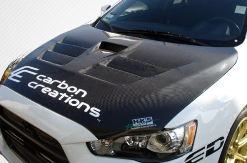 2008-2011 Mitsubishi Evolution X / Lancer Carbon Creations GT Concept Hood