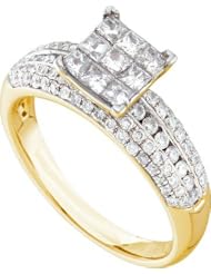 1.03CTW DIAMOND INVISIBLE RING