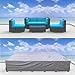 Urban Furnishing Premium Outdoor Patio Furniture Cover (6.8' x 6.8' x 2.3')