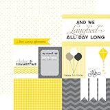 Echo Park Yellow Submarine Yellow Journaling 12x12 Paper