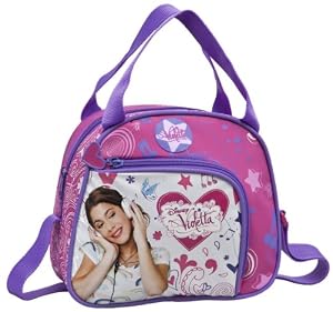 Violetta Disney Borsetta Necessaire predisposta per fissaggio trolley