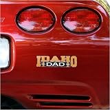 Idaho Vandals Dad Car Decal