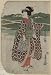 Poster Print of Artwork showing the actor Iwai, Hanshiro in the role of Oyone, Sagoem...