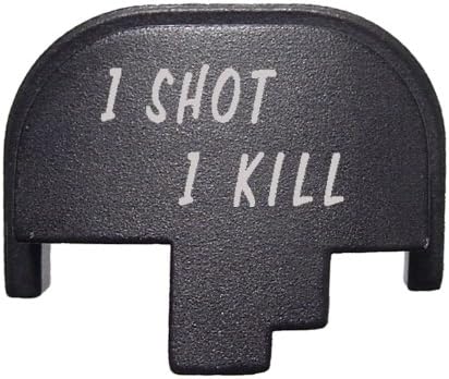 OSOK text 2L Rear Slide Cover Plate for Smith & Wesson S&W M&P full size & compact pistol