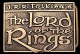 Lord of the Rings solid brass vintage Belt buckle