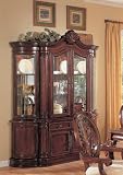 Buffet/Hutch in Cherry Finish By Coaster Furniture