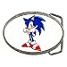 Belt Buckle of Sonic the Hedgehog showing Okay Sign