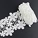 Yontree Floral Venise Lace Applique Sewing Trim Bridal Wedding Applique White 2 yards ¡­