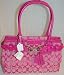 Coach Signature Hamptons Carryall Bag Purse Tote 13065 Hot Pink