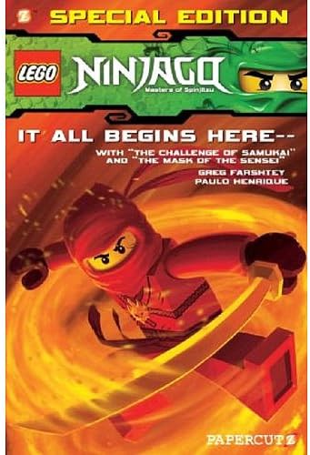 LEGO Ninjago Masters of Spinjitzu Book: It All Begins Here