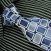 Brand New B. Boss Navy White Checkers Silk Mens Neck Tie Zl1090