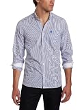 Fred Perry Men's Seersucker Striped Shirt