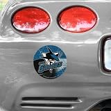 San Jose Sharks 4.5" Round Vinyl Decal