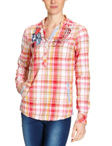 Desigual Damen Bluse 21C2222, Gr.38 (M) (ES 40), Rot (Fresa) Preisvergleich