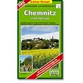 Doktor Barthel Wander- und Radwanderkarten, Wander- und Radwanderkarte Chemnitz und Umgebung: Ausfl�ge zwischen Limbach-Oberfrohna, Oederan, Fl�ha, Augustusburg, Gelenau und Zschopau