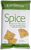 R.W. Garcia Soy & Flaxseed Spicy Tortilla Chips with Flax Seeds