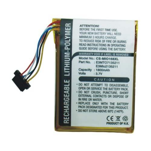 Bluetrade Akku f&uuml;r Navman PiN Pocket, PiN 100/300, Airis N509/T605, Mitac Mio 168/168C/169 Preisvergleich