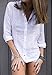 CAMIXA Women's Crushed Linen Casual Button-down Shirt Start from the basic