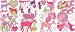 RoomMates RMK1663SCS Horse Crazy Peel & Stick Wall Decals