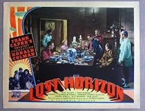DI17 LOST HORIZON Ronald Colman RARE MINT orig '37 LC.  Here&rsquo;s a terrifically rare lobby card from the original 1937 release of the FRANK CAPRA classic LOST HORIZON featuring a great image of RONALD COLEMAN, EDWARD EVERETT HORTON and MARGO.    Lobby card is in near MINT condition. No pinholes, no stains, no tears.       A lobby card is an 11 x 14 inch placard advertising a movie. They were displayed in the theatre lobby to entice moviegoers to go to the box office and buy a ticket.