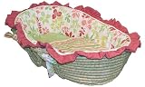 Hoohobbers Leaves Baby Moses Basket