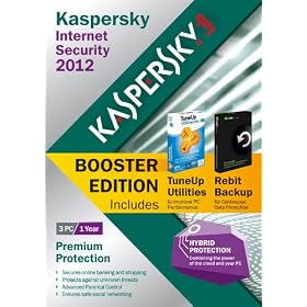 Kaspersky Internet Security 2012 Booster Edition, 3 users, 1 Year License (PC)