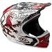 Troy Lee Designs D2 Peat Full-Face BMX/Snowboard Helmet White/Black XL/XXL