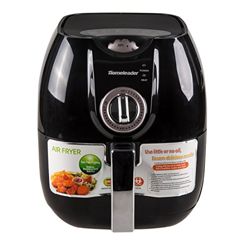 Homeleader Oil less Air Fryer HLK58004 Low fat more healthy Black