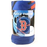 Boston Red Sox Fleece Blanket/Throw - MLB Baseball
