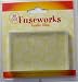 Fuseworks 90 COE Fusible Glass 4 Sheets 2x3 Inches Clear Transparent for Dichroic Glass to Use with Fuseworks Microwave Kiln Fusing Kit Mix with Dichroic Glass to Use with Fuseworks Microwave Kiln Fusing Kit Mix with Dichroic Glass
