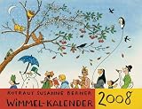 Rotraut Susanne Berners Wimmel-Kalender 2008 - Rotraut S Berner