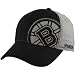 NHL Reebok Boston Bruins Offsides Flex Hat - Black-Gray