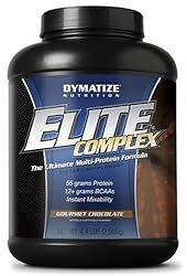 Dymatize Nutrition Elite Complex Dietary Supplement, Multi-Protein Formula, Chocolate, 4.4 Pound