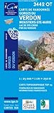 Gorges du Verdon 1 : 25 000