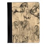 Leonardo DaVinci's Horses iPad 2 and New iPad 3rd Generation Cover