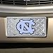 (6x12) University of North Carolina Diamond Cut NCAA Tin License Plate