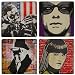 Search : Watchmen Coaster/Wooden Square Pop Art
