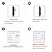 Wireless Headset Stoon Lightweight Sweatproof Sports Headphones V4.1 Best Noise Cancelling Earbuds with Mic Hands-free Bluetooth Eaebuds In Ear Dual Battery Calls for iPhone Samsung iPad (Black)